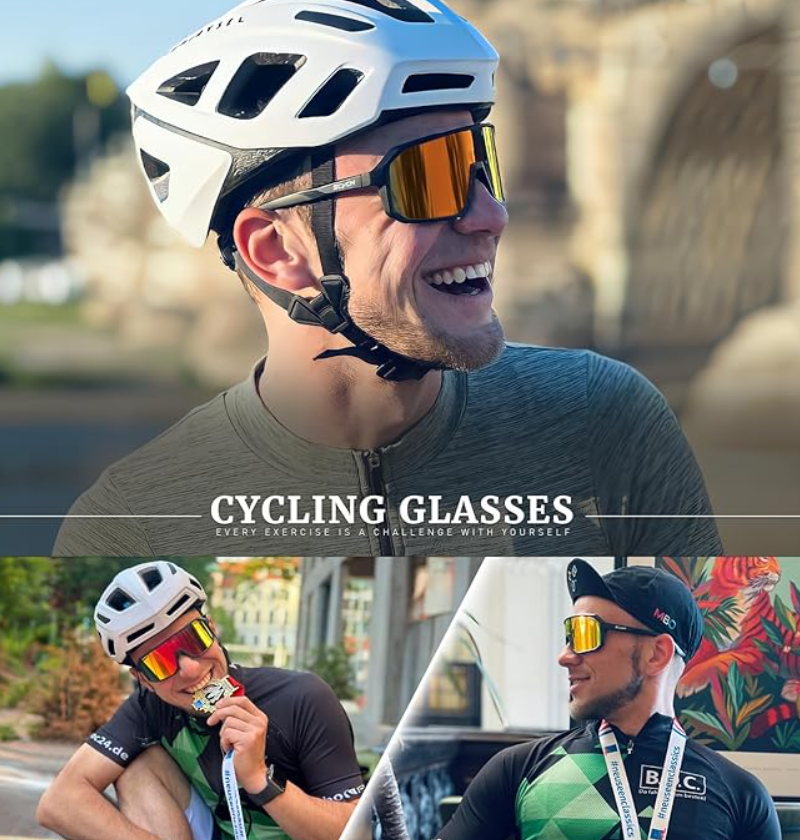 Gafas de ciclismo deportivas MTB BMX, hombres y mujeres, correr, conducir, pesca, golf