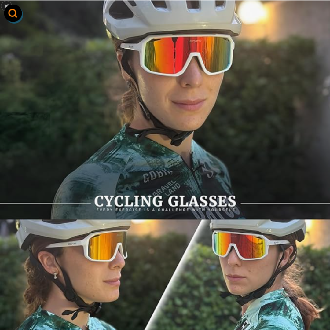 Gafas de ciclismo deportivas MTB BMX, hombres y mujeres, correr, conducir, pesca, golf